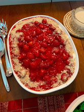 celebrate julias strawberry pretzel