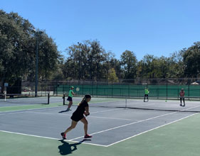 tennis four women