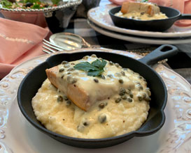 celebrate salmon grits