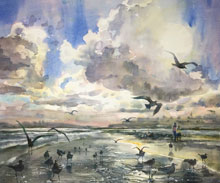 Biennale2019 SecondPlace Hillis Catherine Gift From the Sea Watercolor